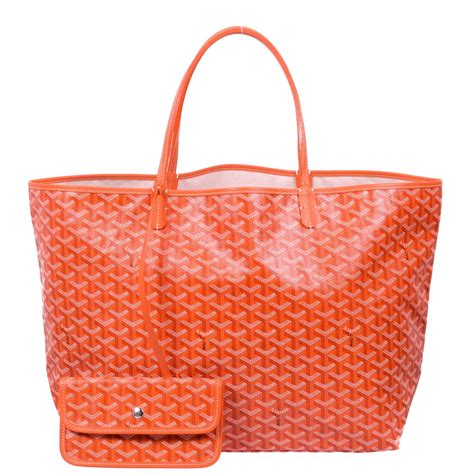 goyard st louis tote orange.